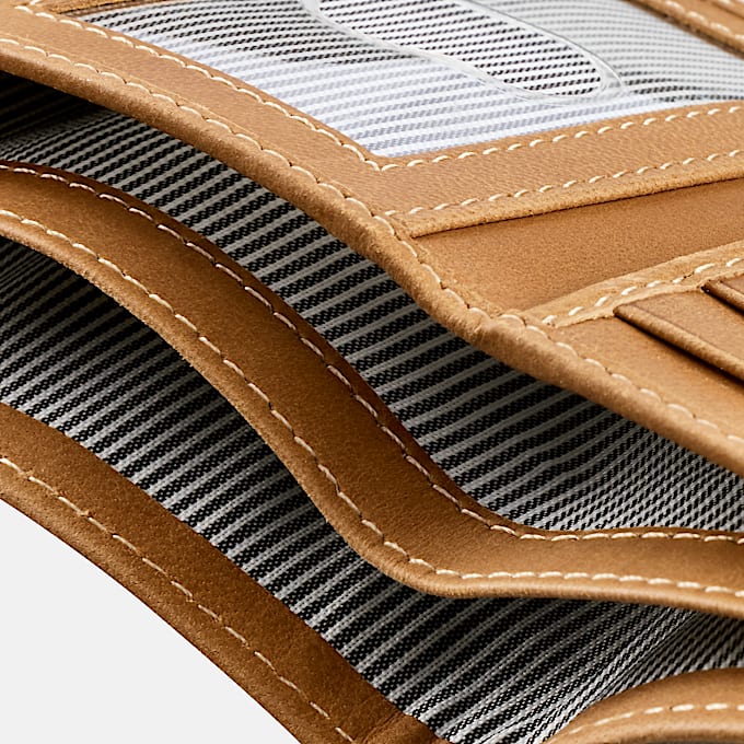 Men's Smooth Leather Trifold Wallet