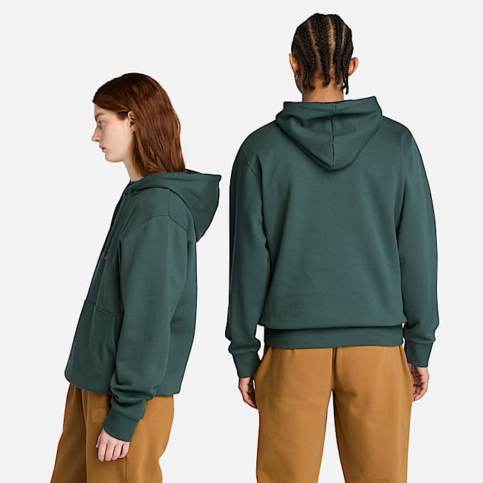 Chandail à capuchon molletonné avec minilogo