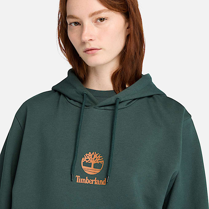 Chandail à capuchon molletonné avec minilogo