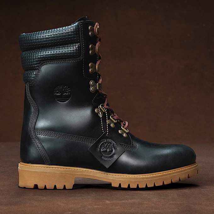 Mens Timberland Emerald Woods Waterproof Super Boot TBL Dark Green FullGrain HERO