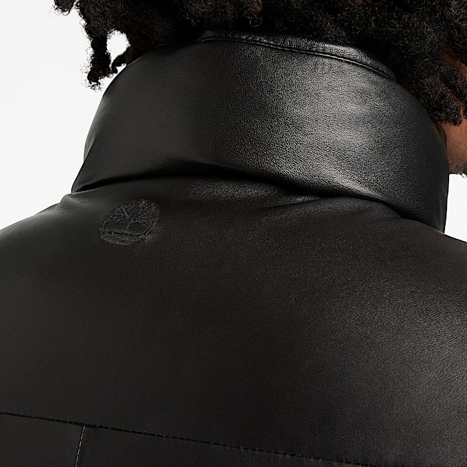 Welch Mountain Leather Puffer Jacket