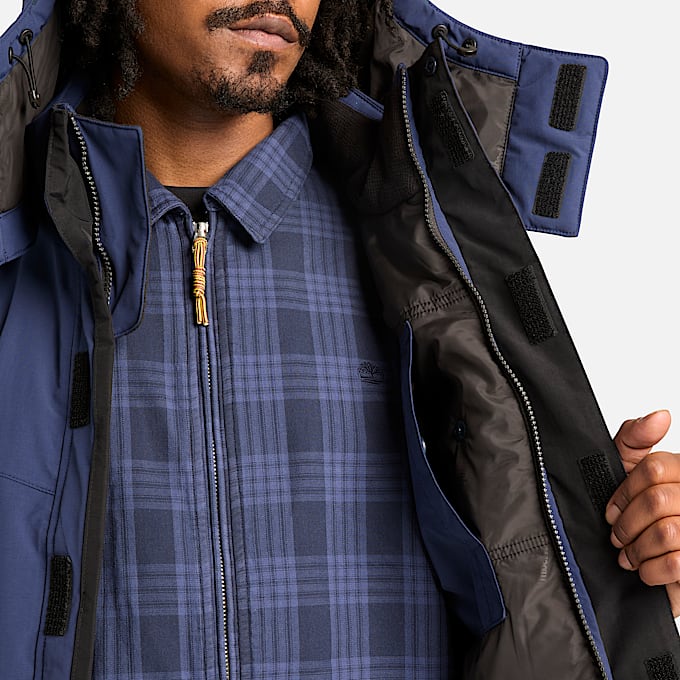 Granite State Waterproof Rain Jacket TBL NavyBlack ALT4