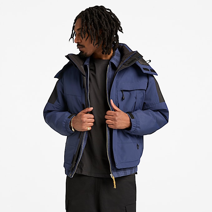 Granite State Waterproof Rain Jacket TBL NavyBlack ALT10