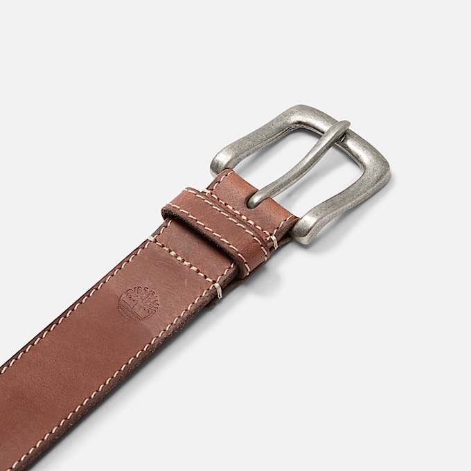 Mens 40mm Oily Savage Belt TBL Brown ALT1