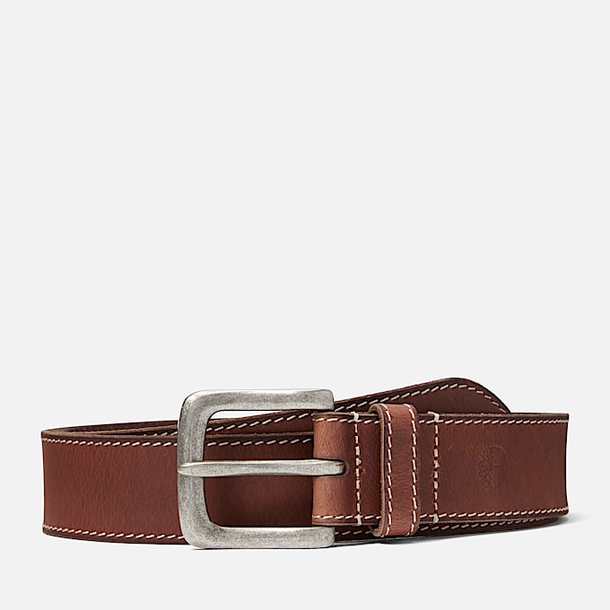 Mens 40mm Oily Savage Belt TBL Brown HERO