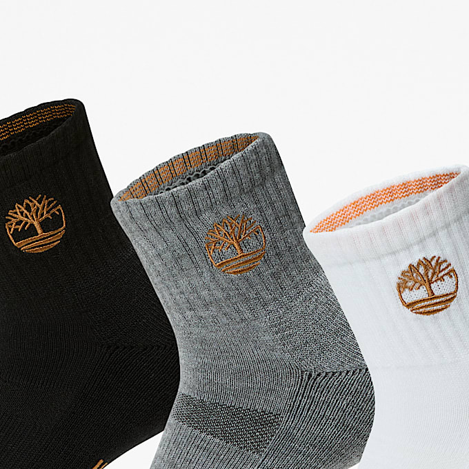 Newmarket 3-Pack Half Cushion Quarter Sock