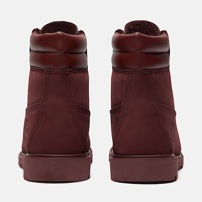Womens Linden Woods 6Inch Waterproof Boot TBL Burgundy ALT5