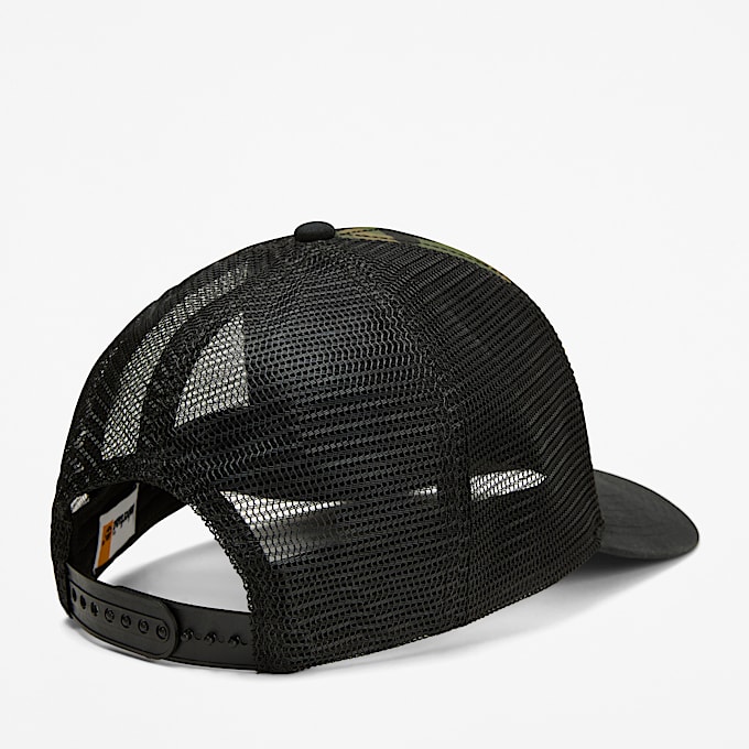 Camo Print Trucker Cap TBL Black ALT1