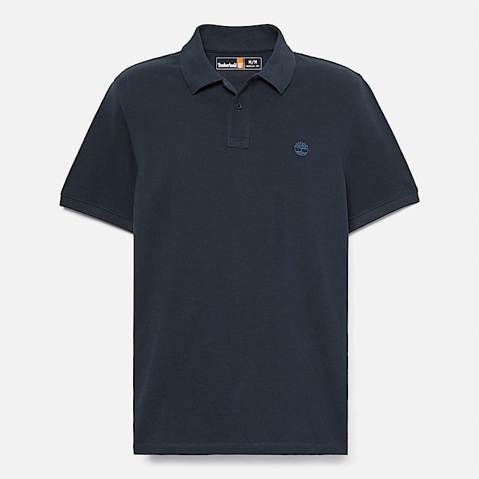 Mens Oyster River ShortSleeve Polo TBL Dark Sapphire HERO