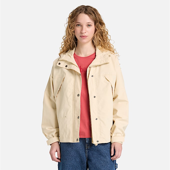 Womens Winnick Archive Waterproof Shell Jacket TBL Light Tan ALT1