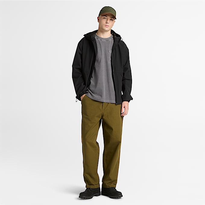 Mens Winnick Waterproof Shell Jacket TBL Black ALT2