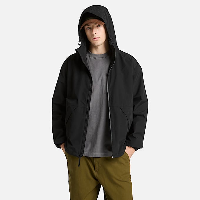 Mens Winnick Waterproof Shell Jacket TBL Black ALT1