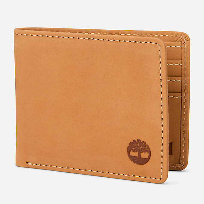 Wheatlock Iconic Nubuck Bifold TBL Wheat HERO