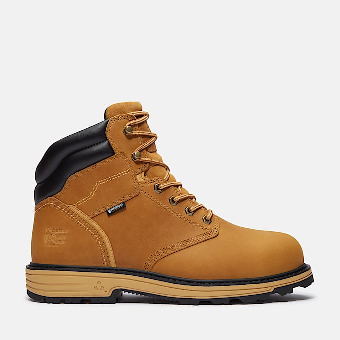Mens TiTAN Tasker 6 AlloyToe Waterproof Work Boot TBL Wheat FullGrain HERO