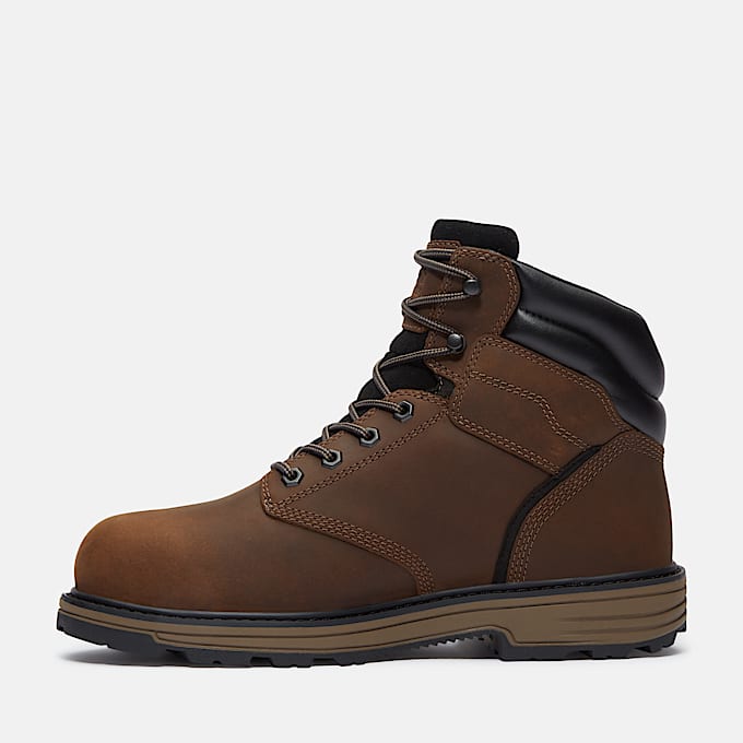 Mens TiTAN Tasker 6 AlloyToe Waterproof Work Boot TBL Brown FullGrain ALT6