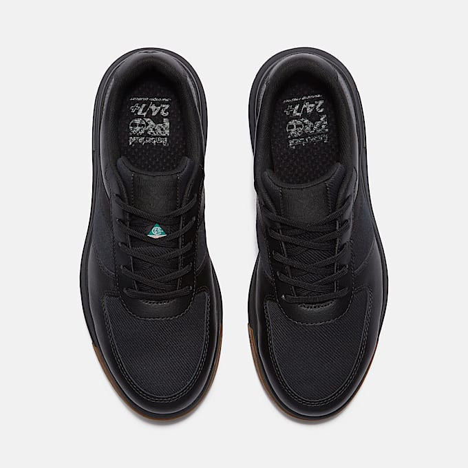 Mens Timberland PRO Bridgeport Athletic CSA Composite Toe Work Shoe TBL Black ALT2