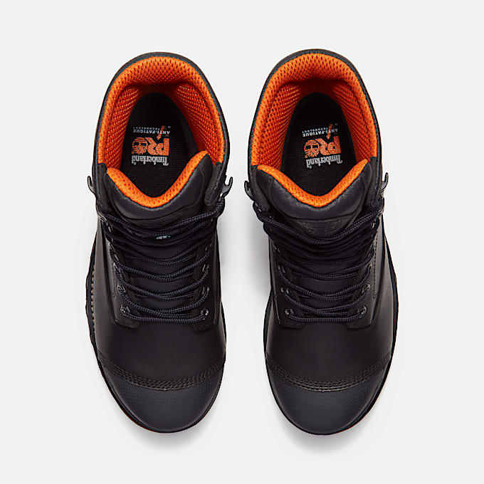 Botte de travail impermable et isotherme Boondock IMG CSA 8 po embout composite pour hommes TBL Noir ALT2