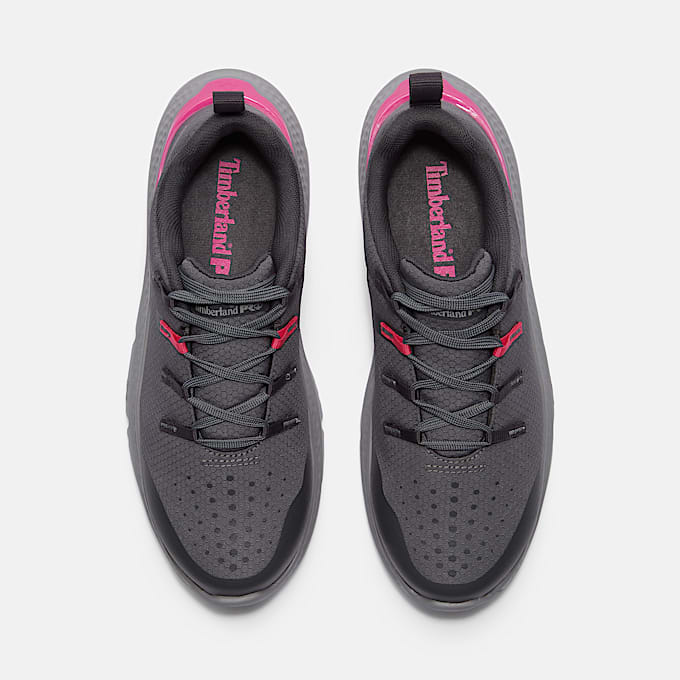 Womens Timberland PRO Intercept Steel Toe Work Sneaker TBL Grey ALT2