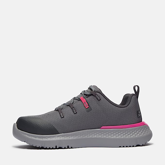 Womens Timberland PRO Intercept Steel Toe Work Sneaker TBL Grey ALT6