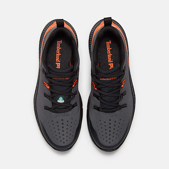 Mens Timberland PRO Intercept CSA SteelToe Work Sneaker TBL Black ALT2