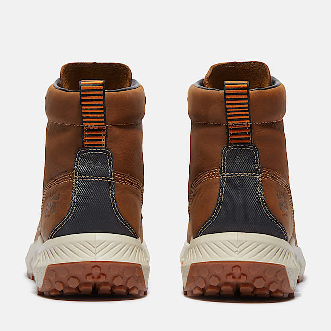 Mens Tempe 6 Alloy Toe Work Boot TBL Light Brown FullGrain ALT5