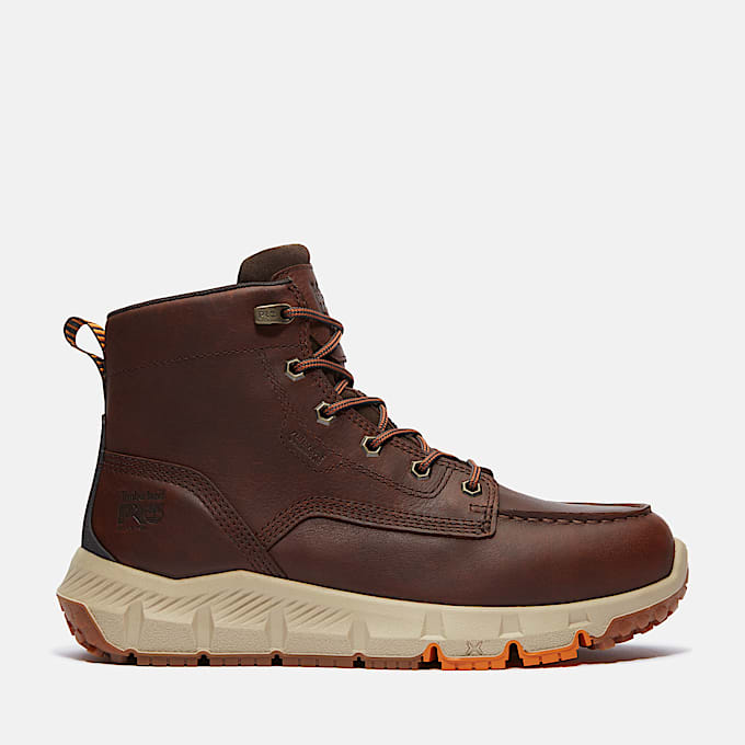 Mens Tempe CSA Moc Toe Waterproof Alloy Toe Boot TBL Rust HERO