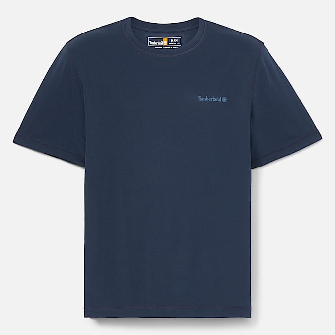 Mens Granite Lake Wicking QuickDry TShirt TBL Dark Sapphire HERO