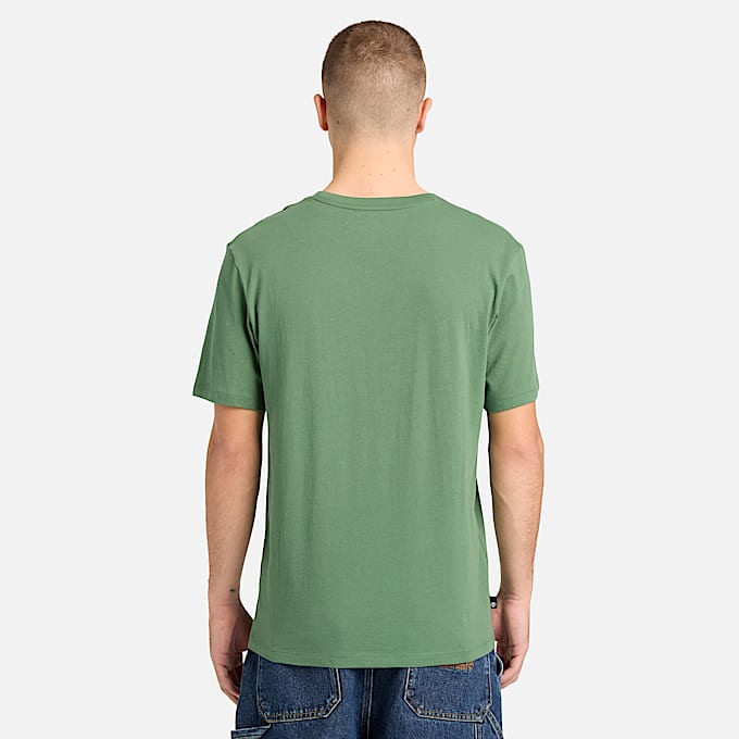 Mens Northwood ShortSleeve TShirt TBL Medium Green ALT8