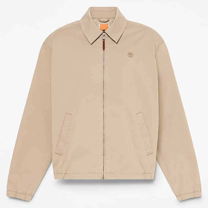 Mens Light Cotton Jacket TBL Greige HERO