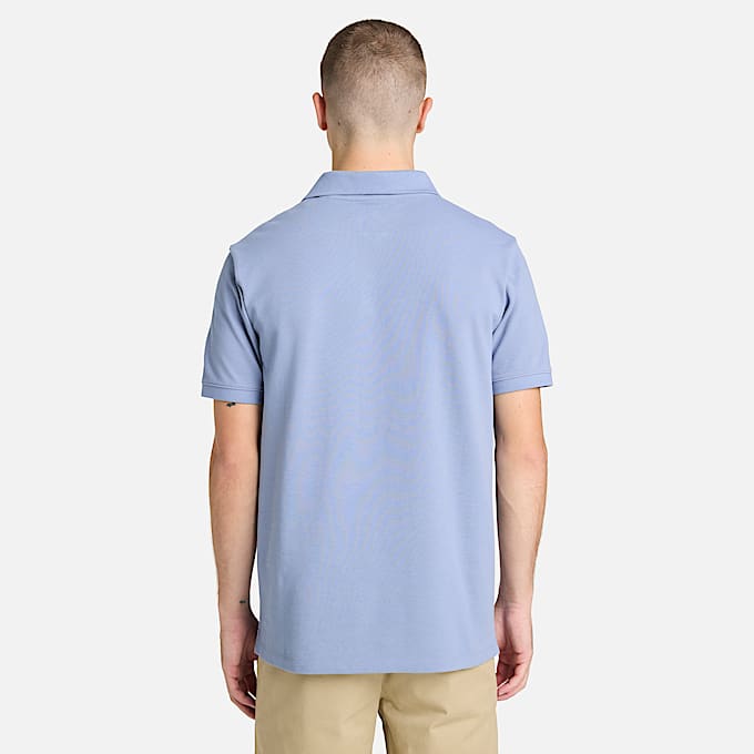 Mens Oyster River ShortSleeve Polo TBL Stone Wash ALT8
