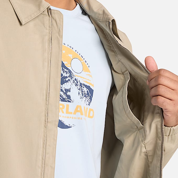 Manteau léger en coton pour hommes