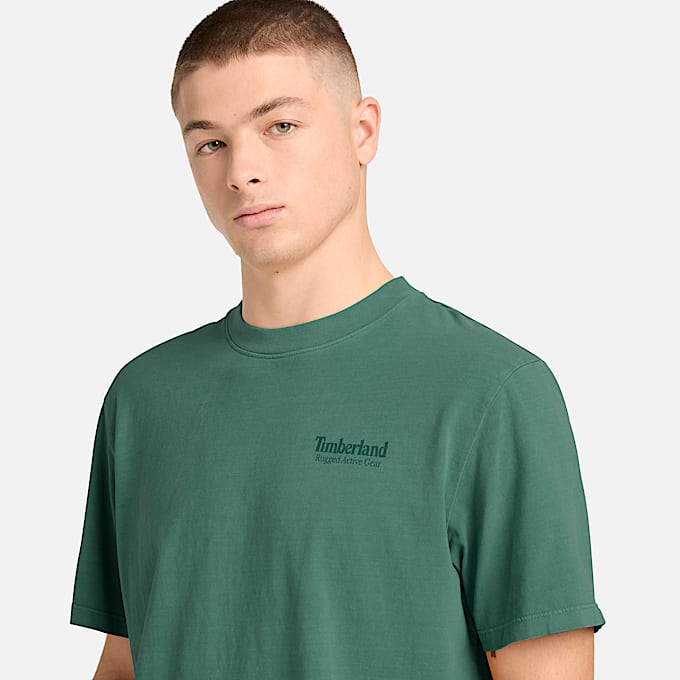 Mens Rugged Active Gear Graphic TShirt TBL Pine Needle ALT3