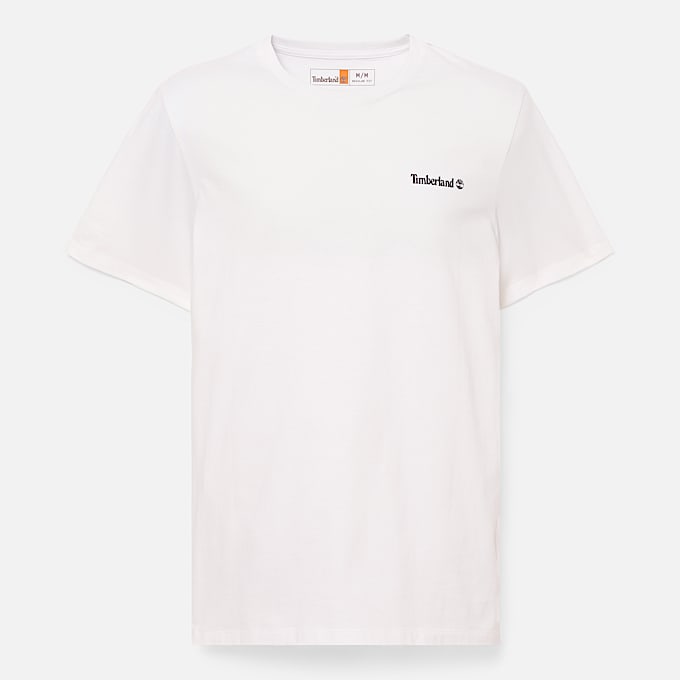 Front and Back Logo TShirt TBL White HERO