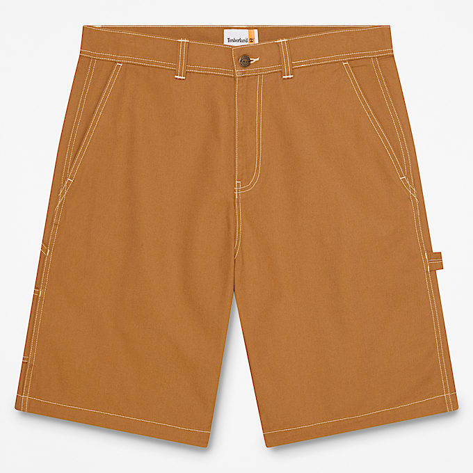 Washed Duck Canvas Carpenter Short TBL Dark Wheat HERO