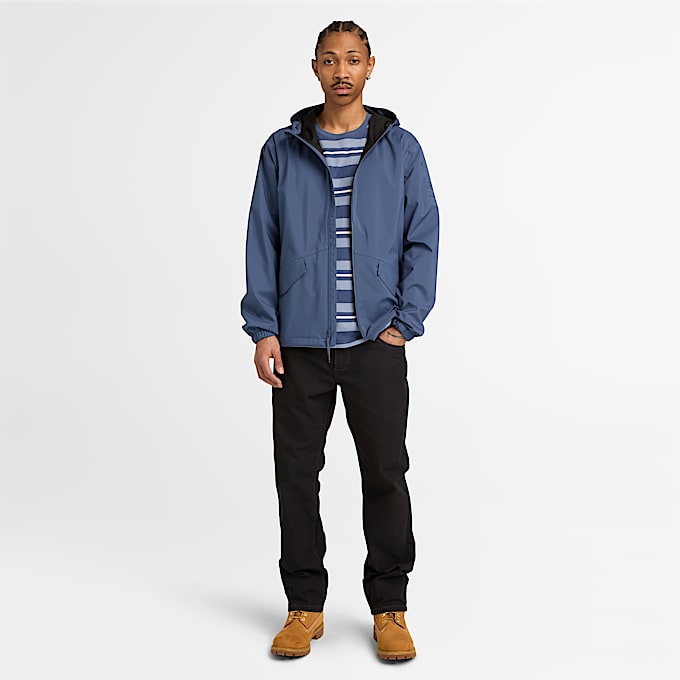 Mens Mt Franklin Waterproof Shell Jacket TBL Dark Blue ALT2