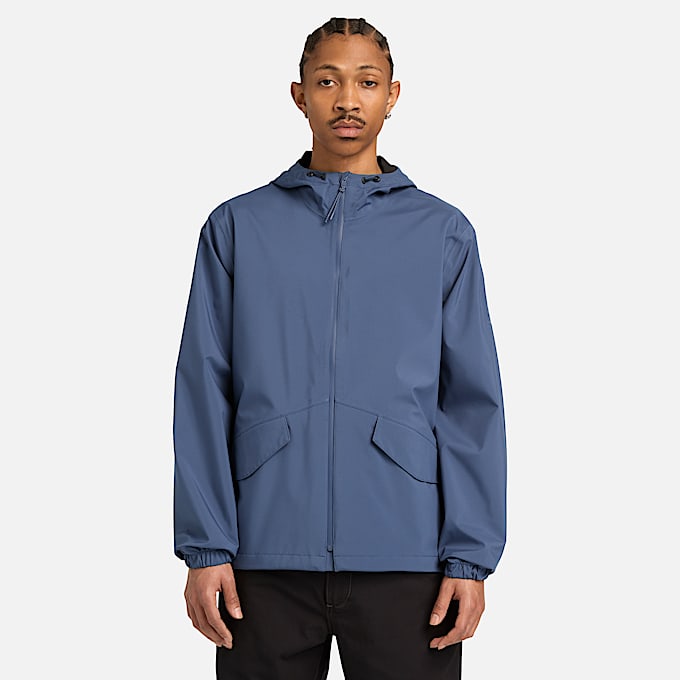 Mens Mt Franklin Waterproof Shell Jacket TBL Dark Blue ALT1