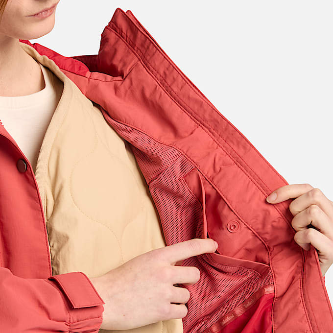 Womens Winnick Archive Waterproof Shell Jacket TBL Mineral Red ALT3