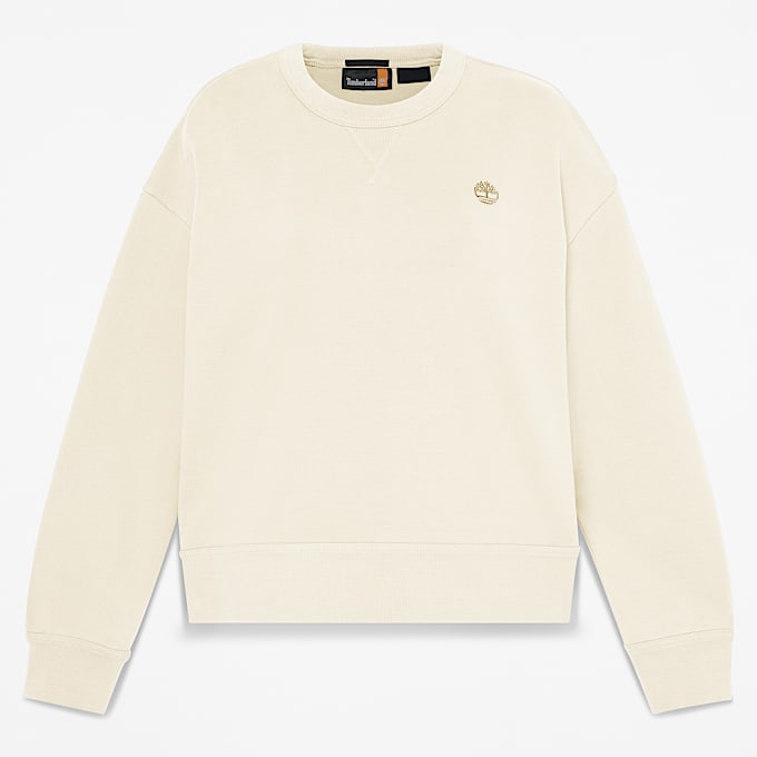 Womens Lush Crewneck Sweatshirt TBL Light Tan HERO