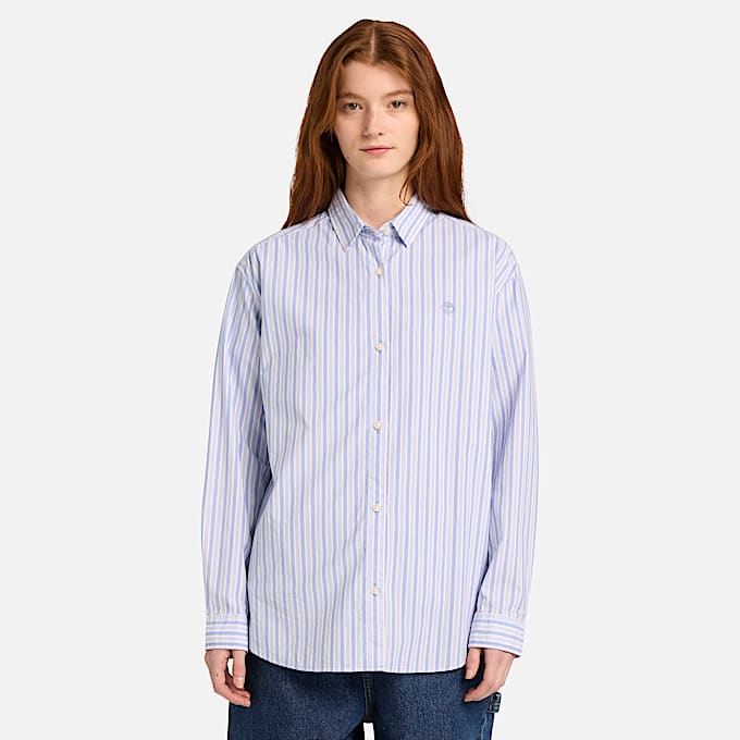 Women's Multi-Stripe Long-Sleeve Shirt