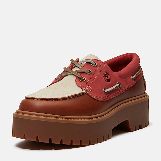 Women's Stone Street Platform Boat Shoe