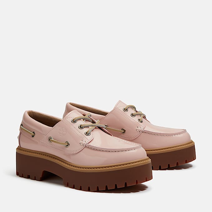 Women's Stone Street Platform Boat Shoe