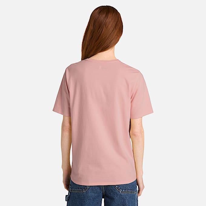 Womens Dunstan ShortSleeve TShirt TBL Ash Rose ALT8