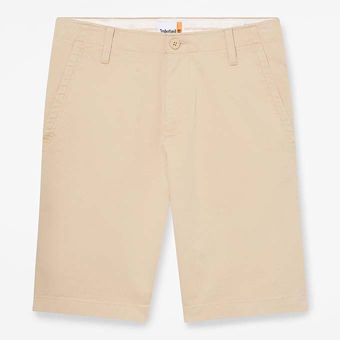 Mens Topsfield Twill Chino Short TBL Tan HERO