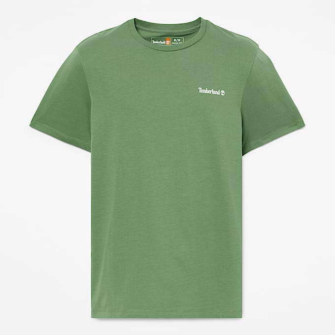 Front and Back Logo TShirt TBL Myrtle Green HERO