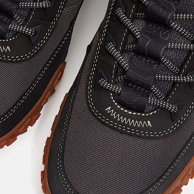 Mens GreenStride Motion 6 Mid Sneaker TBL Dark Grey Mesh ALT7