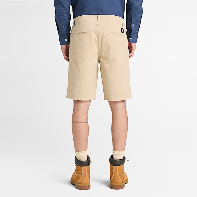 Mens Topsfield Twill Chino Short TBL Tan ALT8
