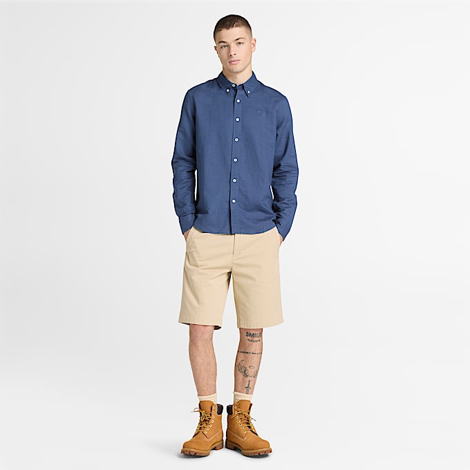 Mens Topsfield Twill Chino Short TBL Tan ALT2