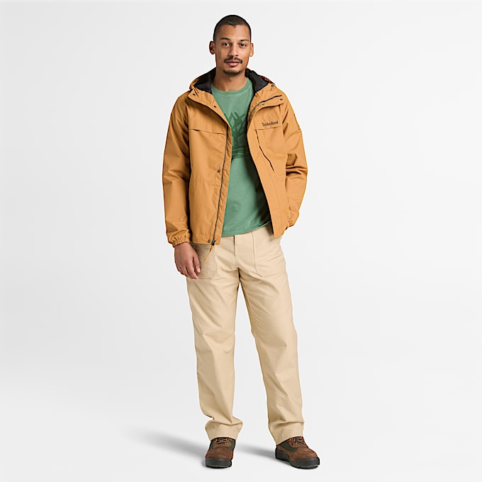 Mens Garment Dyed Logo Graphic TShirt TBL Forest Green ALT2