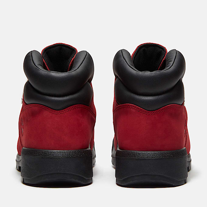 Mens Waterproof Field Boot TBL Dark Red Nubuck ALT5