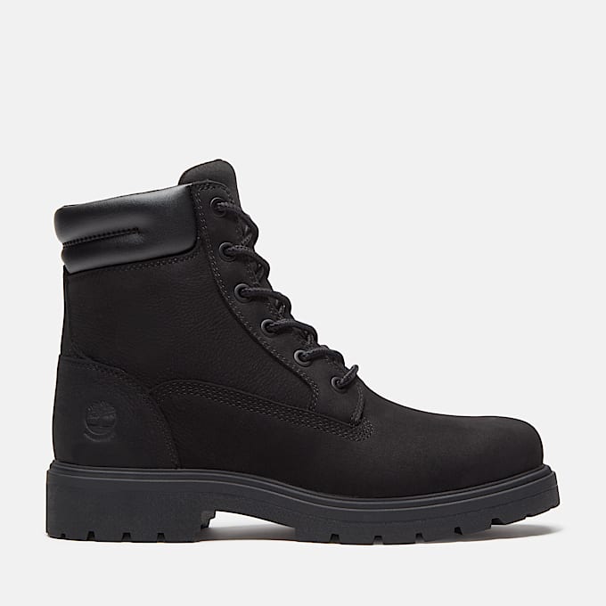 Botas impermeables Auburn Falls de 6 para mujer TBL Nobuck negro HERO